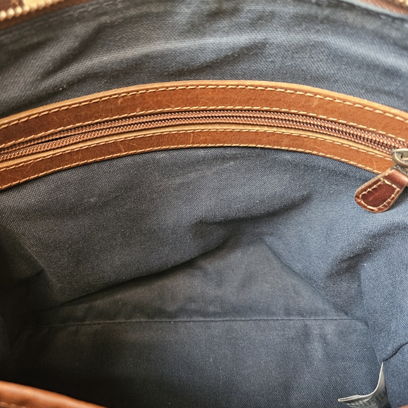 NWOT Pendleton Trail Wyeth Dome Purse & Coin Purse - Leather & Wool - Picture 12 of 15